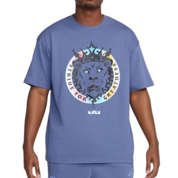 Nike Men's Lebron James Max90 Heavyweight Cotton Basketball T Shirt XXL $50 - Picture 2 of 3